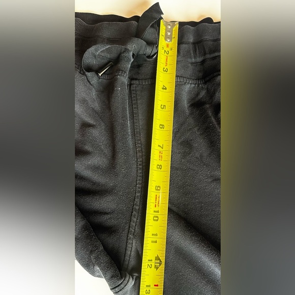 Athleta Size XL Charcoal High Rise Wide Leg Drawstring Pants - Picture 8 of 9